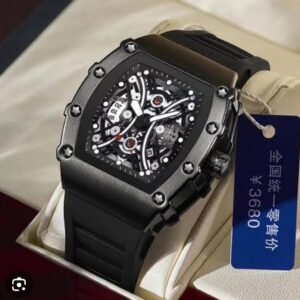 [ORIGINAL] CURREN M.8438 WATCH – Date Display | Silicon Strap | Quartz Movement | Stylish Men's Wristwatch – 2 Colors Available