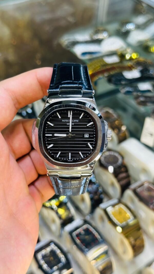 Master Lock Gents Watch – Stainless Steel, Quartz Movement, Date Display, Water Resistant – Luxury Men’s Wristwatch - Image 10