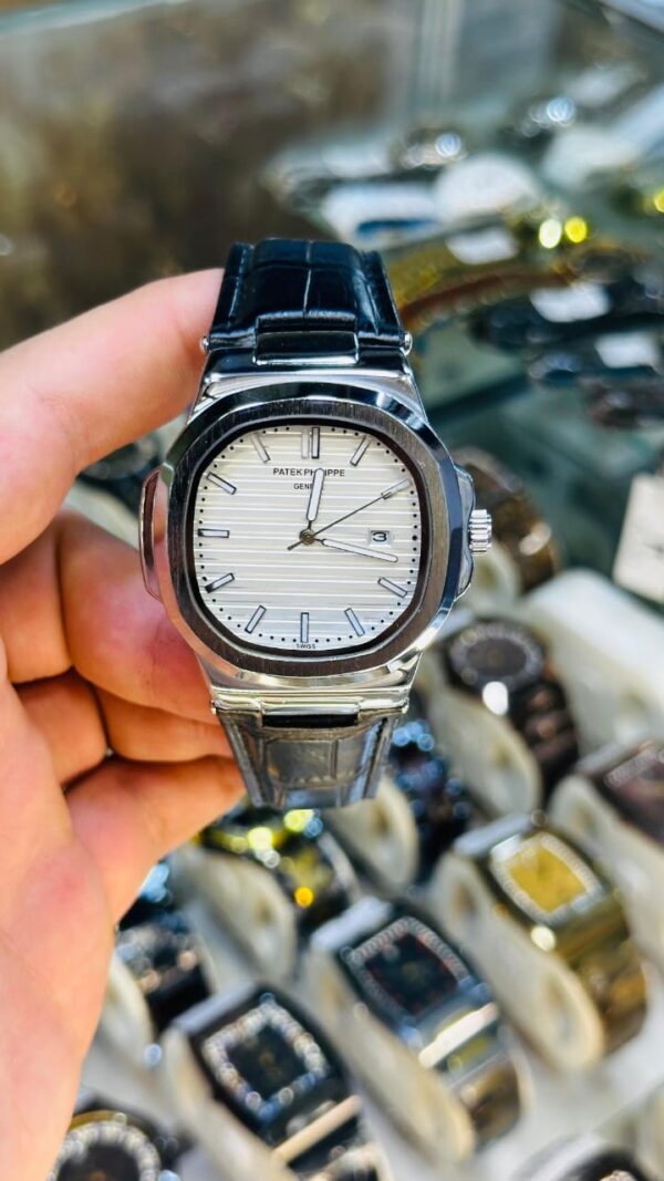 Master Lock Gents Watch – Stainless Steel, Quartz Movement, Date Display, Water Resistant – Luxury Men’s Wristwatch - Image 7