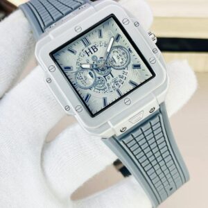 Master Lock New Model Men’s Watch – Silicone Strap, Date Function, Luxury Sports Chronograph – Water Resistant Wristwatch for Men