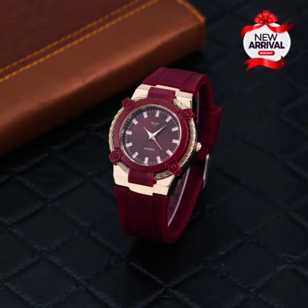 Master Lock New Model Men's Watch - Silicone Strap, Working Date Function, Luxury Sports Design - Water Resistant Digital Analog Watch - Image 3
