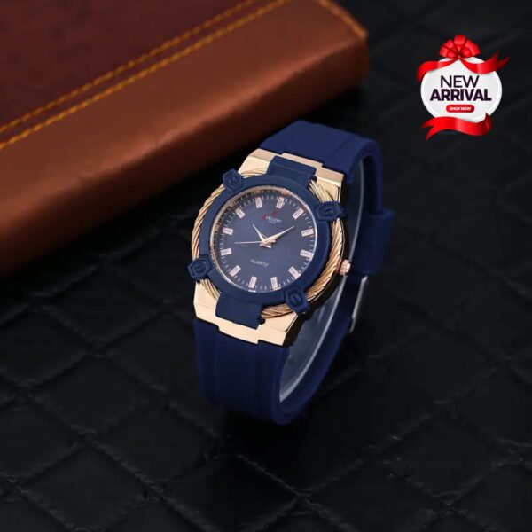 Master Lock New Model Men's Watch - Silicone Strap, Working Date Function, Luxury Sports Design - Water Resistant Digital Analog Watch - Image 6