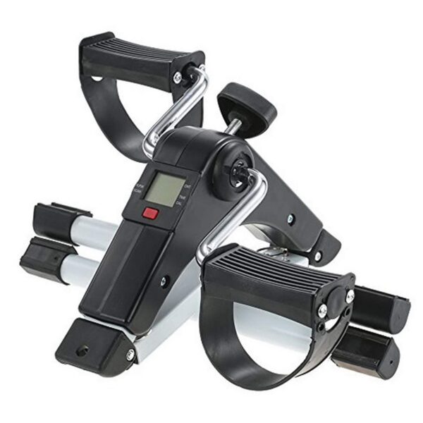 Foldable Mini Exercise Bike Pedal Machine for Home Gym - Portable Arm & Leg Workout Cycle with Digital Display - Under Desk Pedal Exerciser for Physical Therapy, Cardio & Strength Training - for Men & Women - Image 3