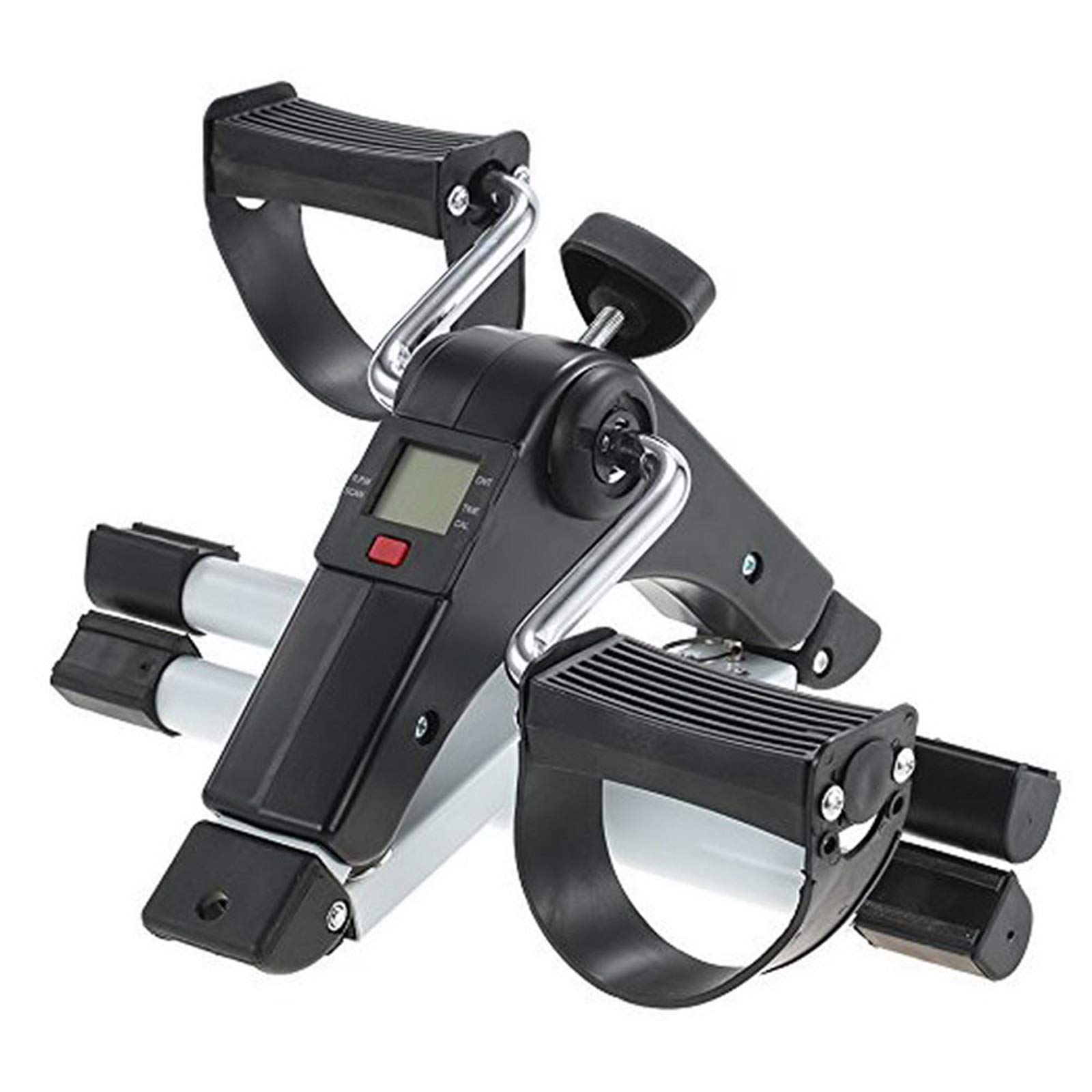Foldable Mini Exercise Bike Pedal Machine for Home Gym - Portable Arm & Leg Workout Cycle with Digital Display - Under Desk Pedal Exerciser for Physical Therapy, Cardio & Strength Training - for Men & Women - Image 3