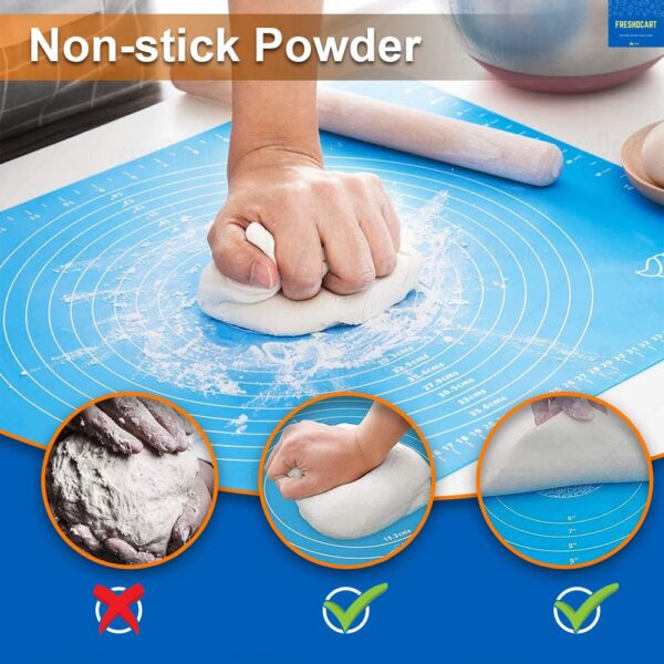 ✨Non-Stick Silicone Roti Mat (Set of 1) – Heat-Resistant Chapati Rolling Board – Healthy, Easy-to-Clean & Durable – Perfect for Homemade Roti, Paratha, Puri ✨ - Image 8