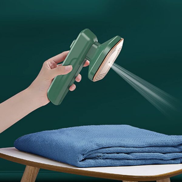 Portable Mini Steam Iron | Travel Iron | 420W Fast Heating | Dual Voltage (110V-240V) | Anti-Scald Design | Lightweight & Compact for Home, Travel, Office | Quick Wrinkle Remover - Image 3