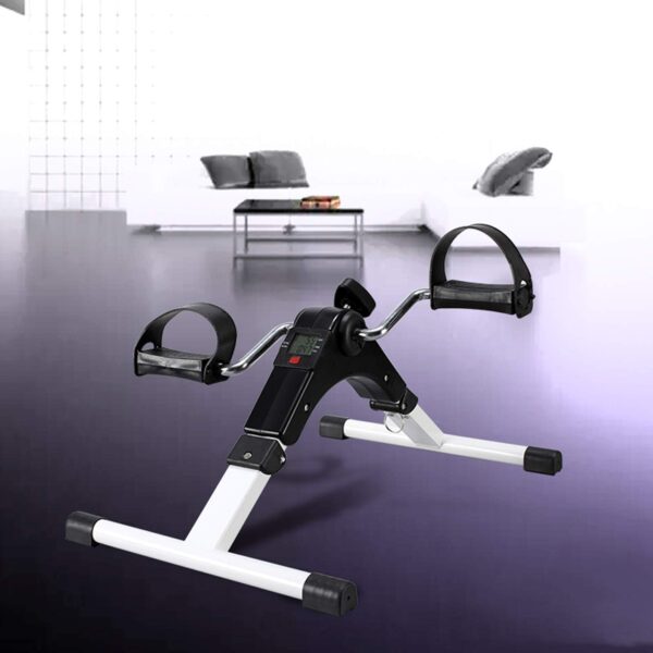 Foldable Mini Exercise Bike Pedal Machine for Home Gym - Portable Arm & Leg Workout Cycle with Digital Display - Under Desk Pedal Exerciser for Physical Therapy, Cardio & Strength Training - for Men & Women - Image 6