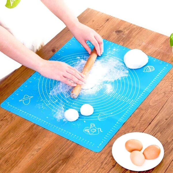 ✨Non-Stick Silicone Roti Mat (Set of 1) – Heat-Resistant Chapati Rolling Board – Healthy, Easy-to-Clean & Durable – Perfect for Homemade Roti, Paratha, Puri ✨ - Image 3