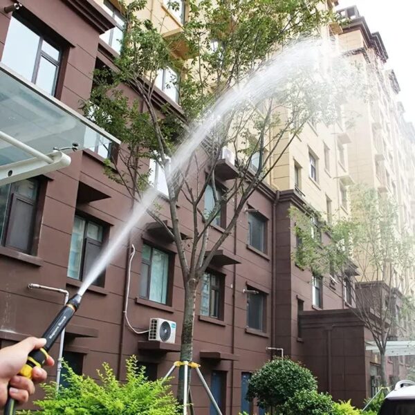 Water Pipe Nozzle | Metal Garden Hose Spray Nozzle | Adjustable Jet Spray | High Pressure Water Gun | for Car Washing, Plant Watering, Cleaning (Durable & Leak-Proof) - Image 8
