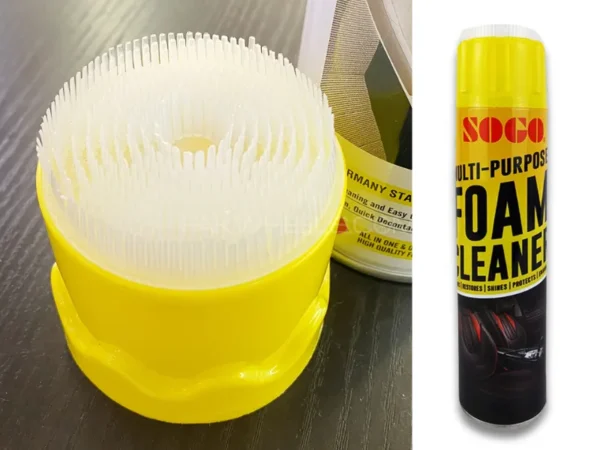 Multi-Purpose Foam Cleaner 650ML – Carpet, Fabric, Leather, Sofa & Car Seat Cleaner | Stain Remover | Quick-Drying | Safe for Kids & Pets | Powerful Degreaser - Image 4