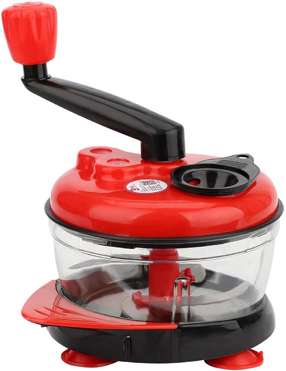 📌 Hand Crank Food Processor – Manual Vegetable Chopper, Grinder, Slicer & Dicer – 23x28cm Multifunction Kitchen Tool – Effortless Food Prep – No Electricity Needed – Portable & Easy to Clean
