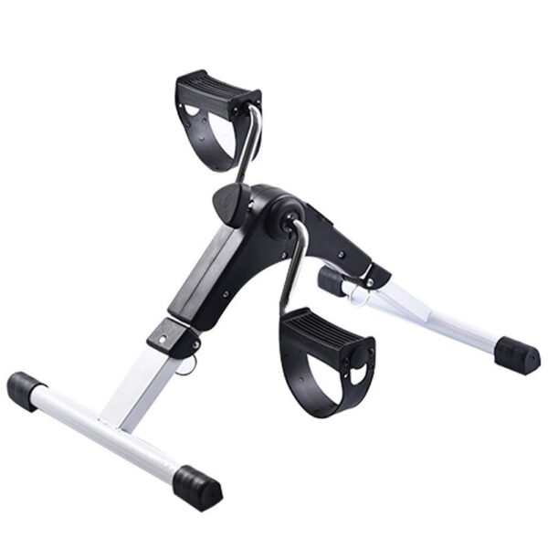 Portable Pedal Exercise Cycle - Manual Adjustable Resistance Leg Workout Machine for Home & Office - Fitness, Bodybuilding, Rehabilitation & Slim Legs - Non-Slip Pedals, Quiet & Compact