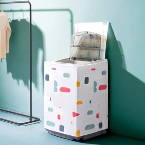 📌Heavy-Duty Waterproof Washing Machine Cover – Top Load Dust-Proof Protector with Zipper Closure – Universal Fit for 6-18kg – Washable & Durable – UV & Weather Resistant – Indoor/Outdoor Use