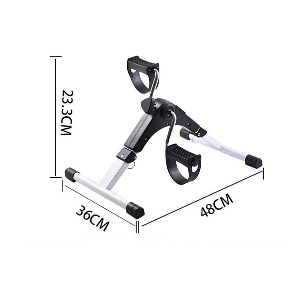 Portable Pedal Exercise Cycle - Manual Adjustable Resistance Leg Workout Machine for Home & Office - Fitness, Bodybuilding, Rehabilitation & Slim Legs - Non-Slip Pedals, Quiet & Compact - Image 2