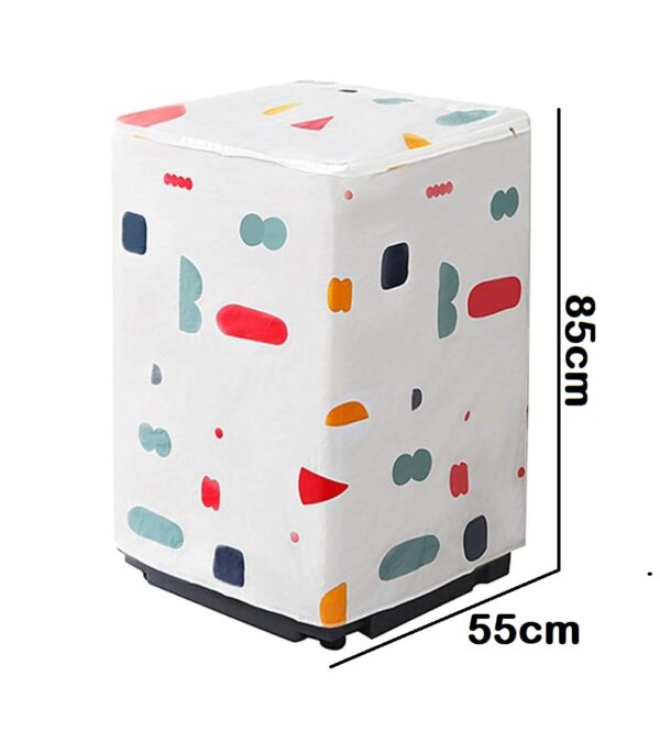📌Heavy-Duty Waterproof Washing Machine Cover – Top Load Dust-Proof Protector with Zipper Closure – Universal Fit for 6-18kg – Washable & Durable – UV & Weather Resistant – Indoor/Outdoor Use - Image 2