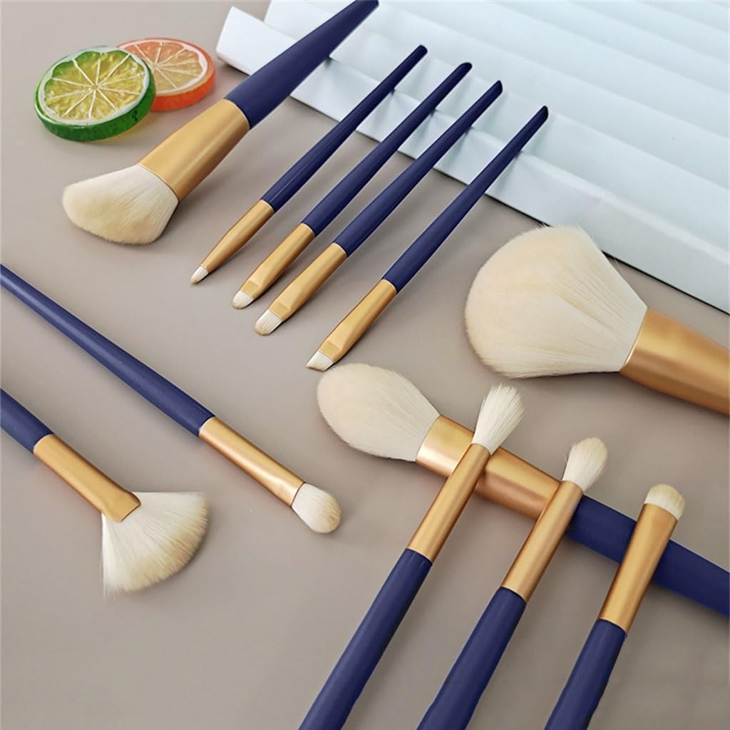 Star Moves 12-Piece Makeup Brushes Set - Professional Cosmetic Brush Kit for Foundation, Concealer, Eyeshadow, Blending, Powder (Soft Synthetic Bristles, Travel Case, Beauty Tools) - Image 4