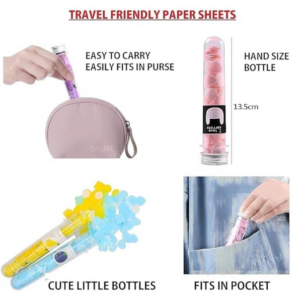 Travel Paper Soap Tubes – Portable Hand Wash for On-the-Go, Camping & Office | Eco-Friendly, Biodegradable, Moisturizing, Lightweight Soap Leaves for Men & Women - Image 7