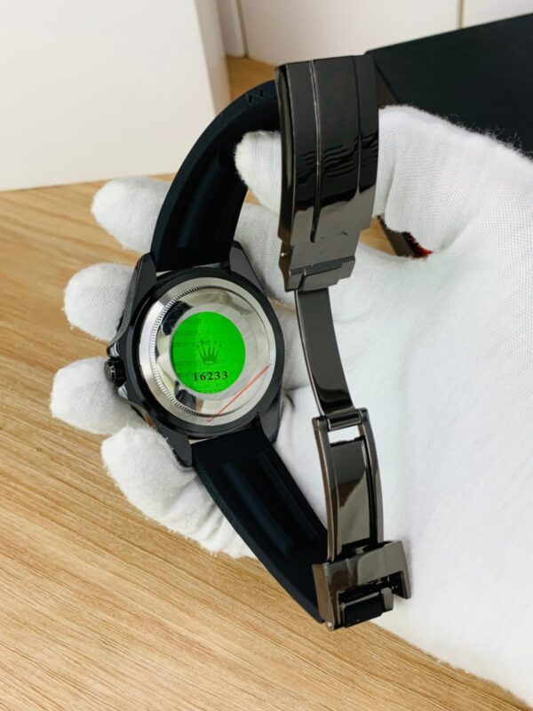 Rolex Yacht-Master Inspired Watch for Men - Luxury Silicone Strap, Rotating Bezel, Radium Dials, Water Resistant, Multiple Colors - Image 3