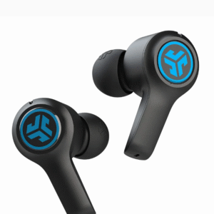 JLab JBuds Air Play Gaming True Wireless Earbuds, 30+ Total Hours of Bluetooth 5 Playtime Super-Low Latency for Mobile Gameplay, Built-in Microphone, Dual Connect, EQ3 Sound / C3 Chatting